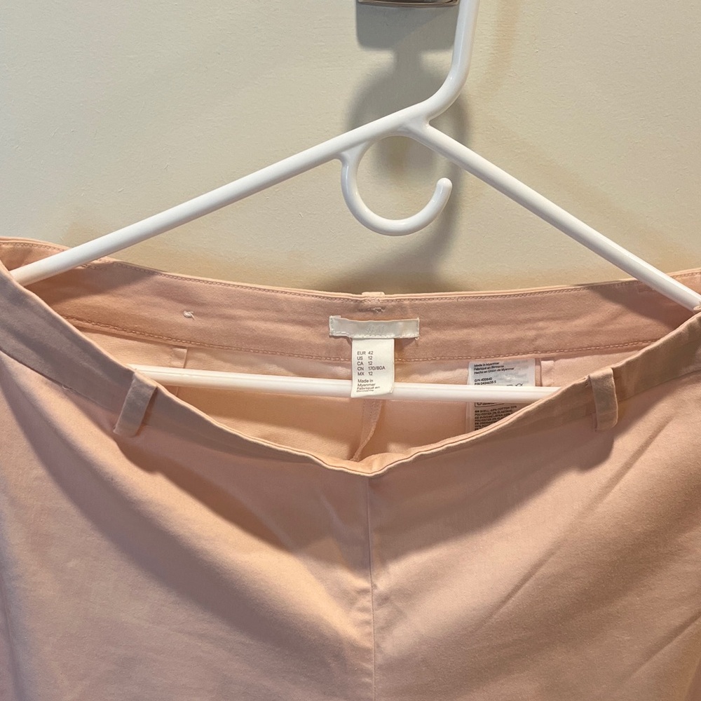 Chic Light Pink Pants